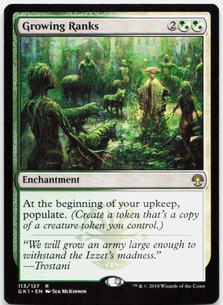 Growing Ranks NM R Guilds of Ravnica: Guild Kits 113