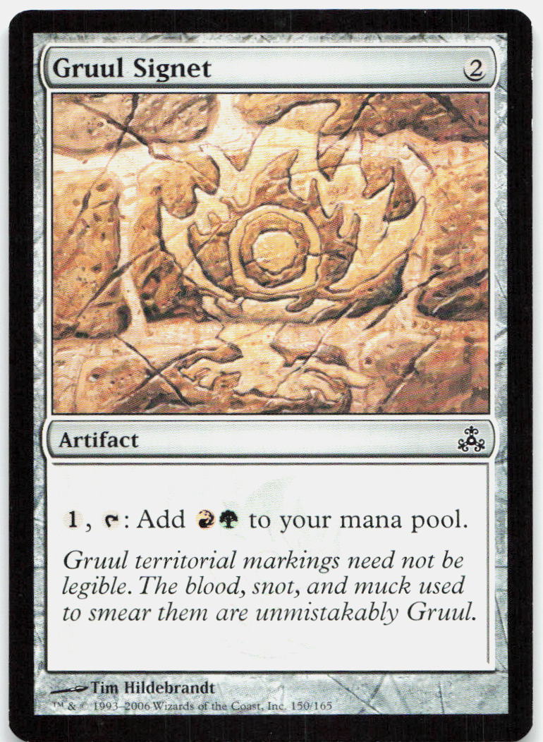 Gruul Signet NM C Guildpact 150