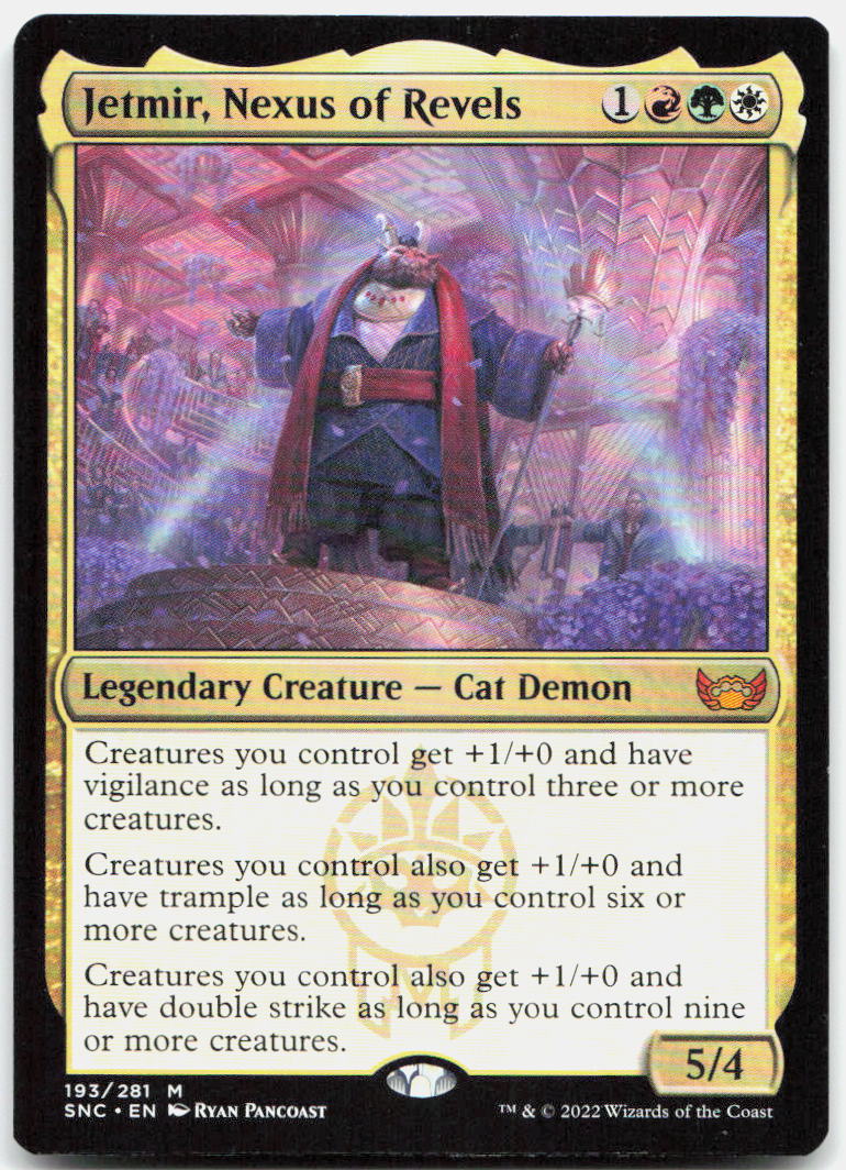 Jetmir, Nexus of Revels NM M Streets of New Capenna 193
