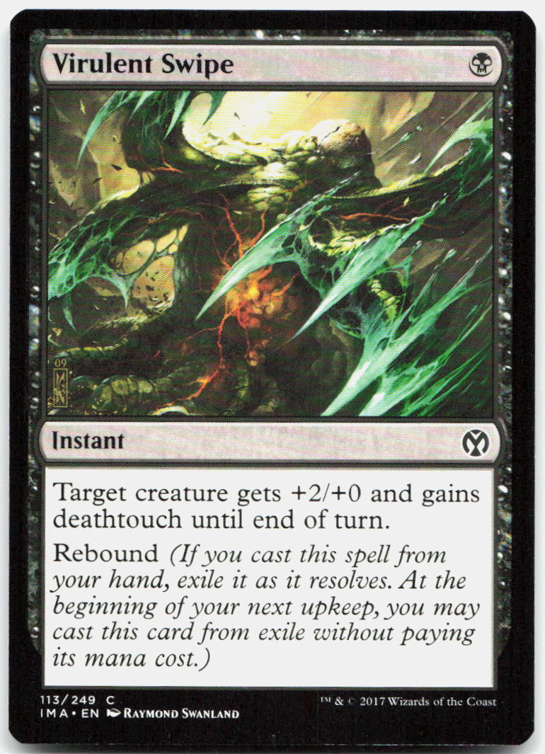 Virulent Swipe NM C Iconic Masters 113