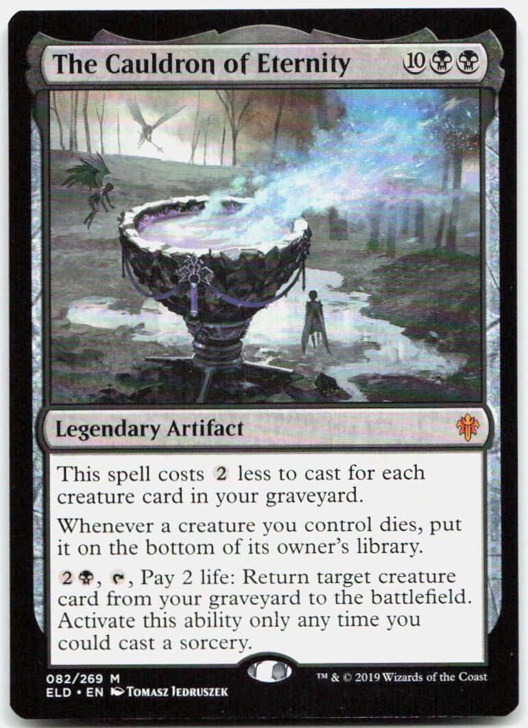 The Cauldron of Eternity NM M Throne of Eldraine 82
