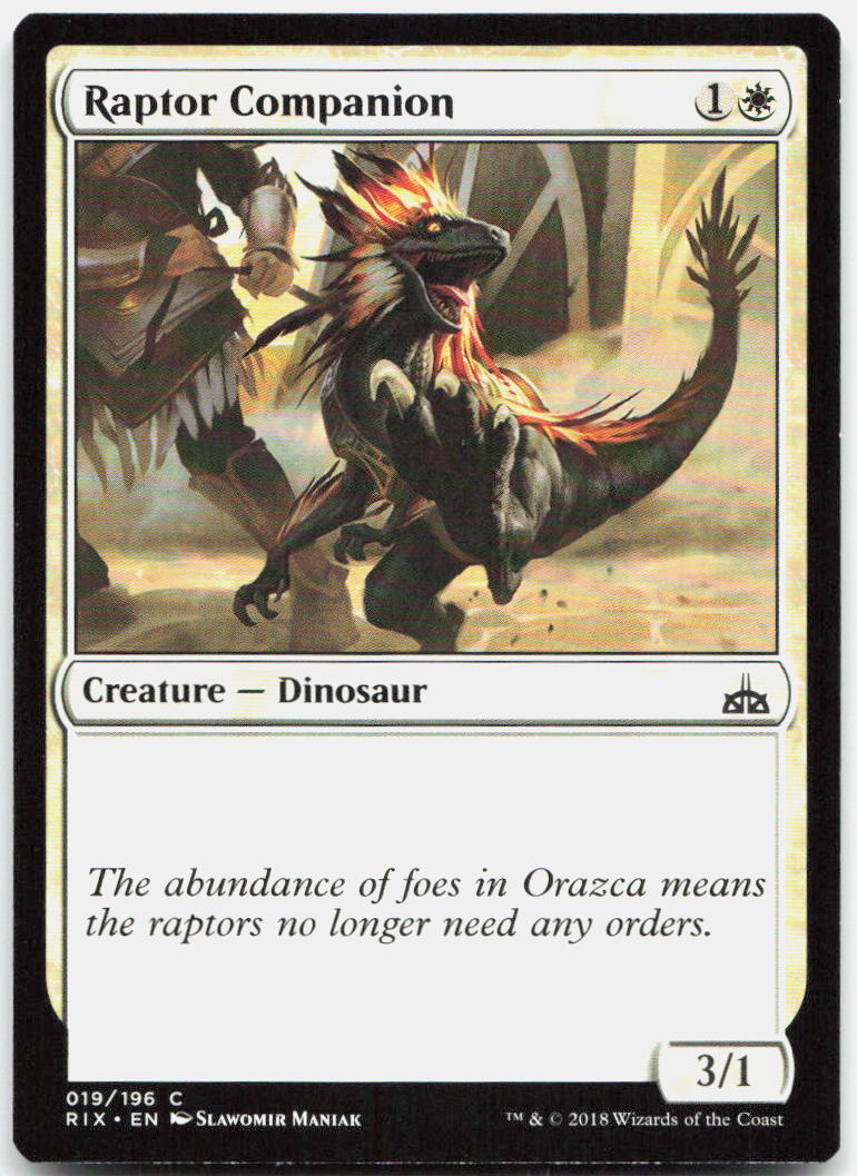 Raptor Companion NM C Rivals of Ixalan 19