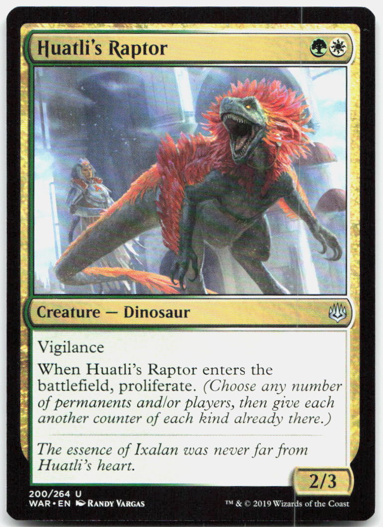 Huatli's Raptor NM U War of the Spark 200