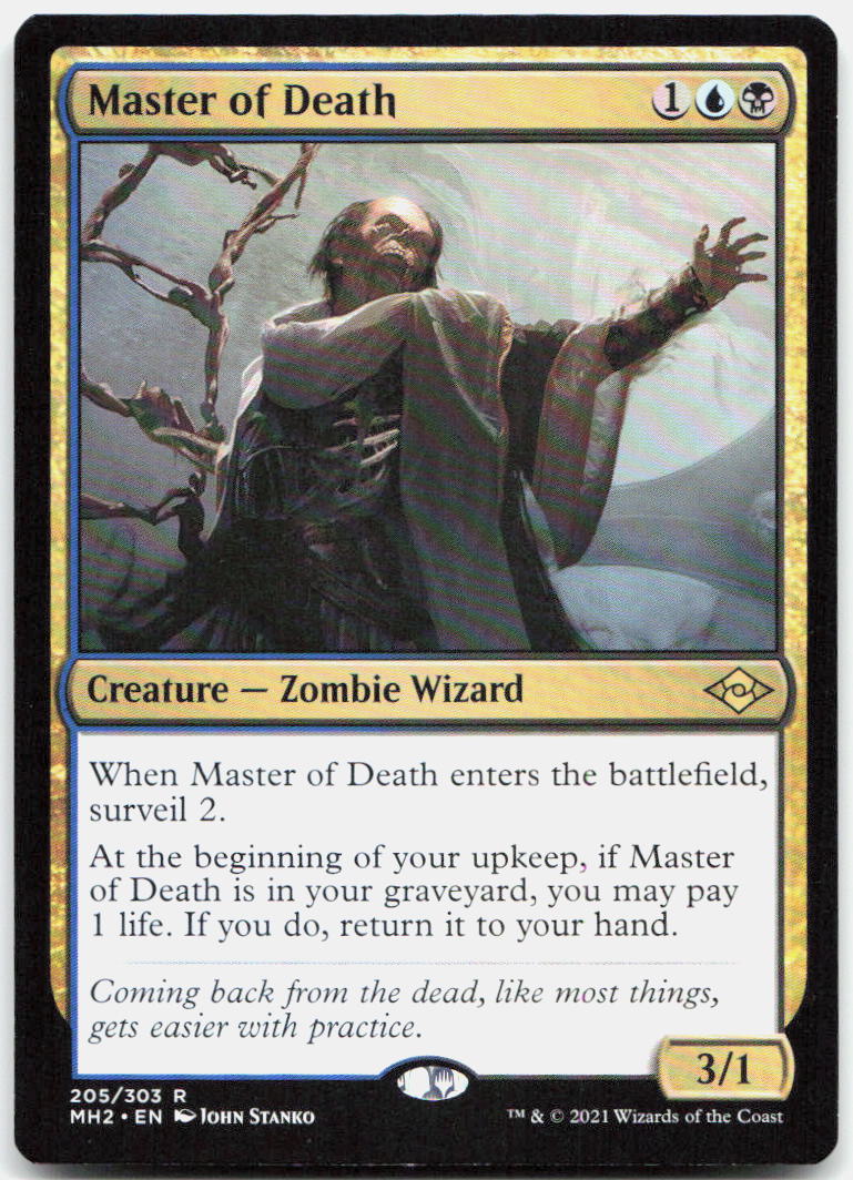 Master of Death NM R Modern Horizons 2 205