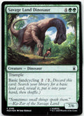 Savage Land Dinosaur NM Foil C Marvel Super Heroes 185