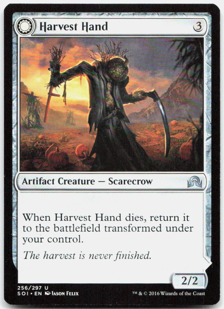 Harvest Hand NM U Shadows over Innistrad 256