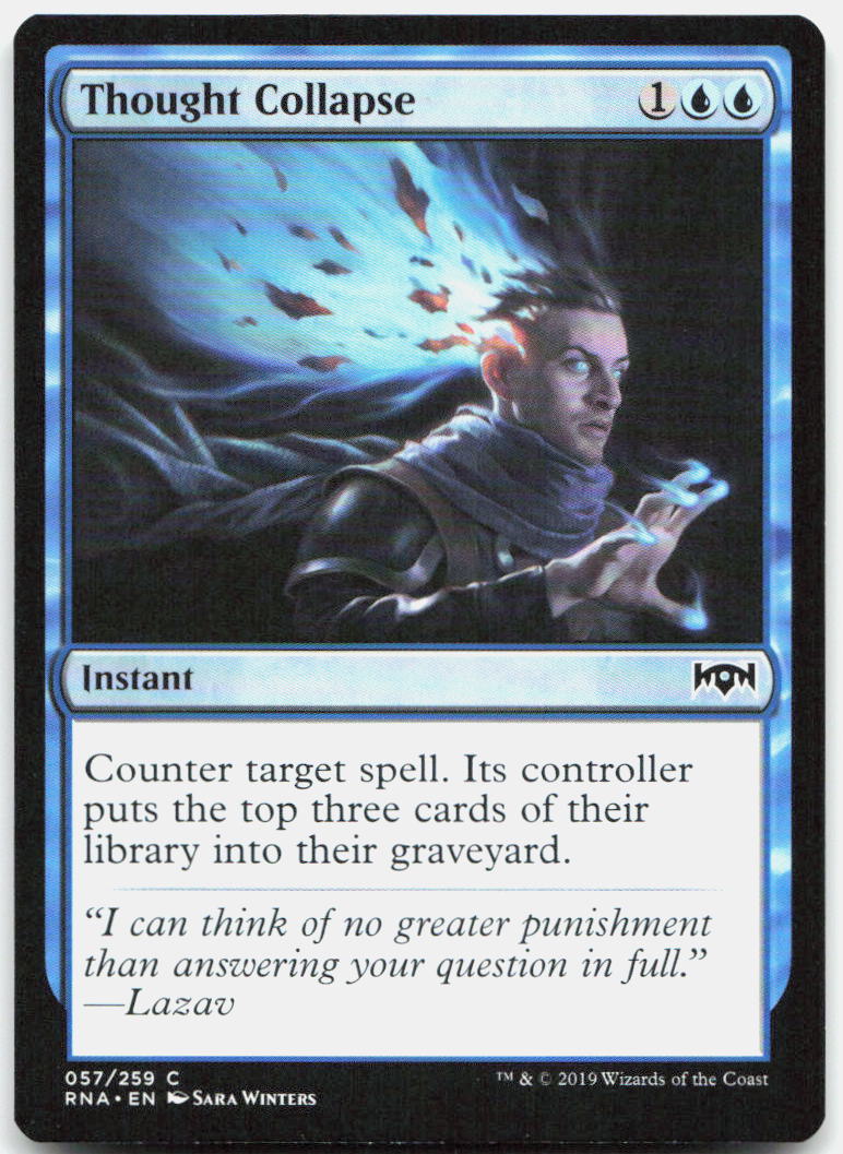 Thought Collapse NM C Ravnica Allegiance 57
