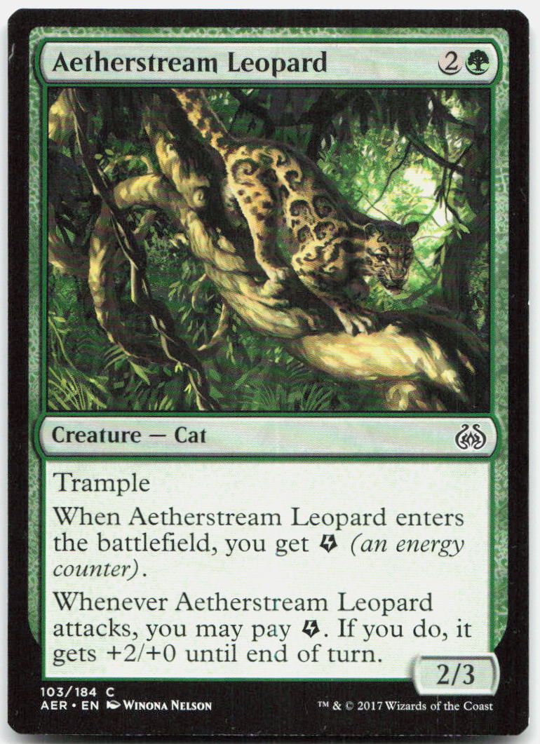 Aetherstream Leopard NM C Aether Revolt 103