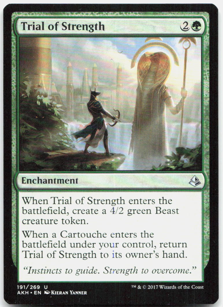 Trial of Strength NM U Amonkhet 191