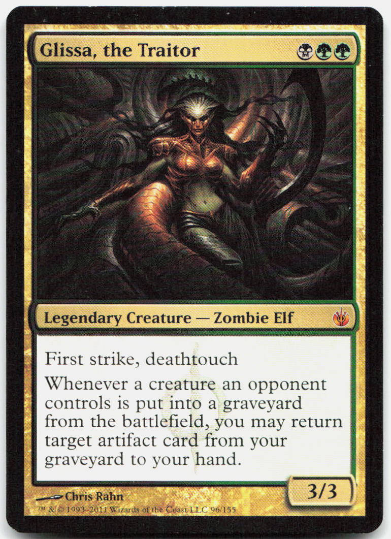 Glissa, the Traitor NM M Mirrodin Besieged 96