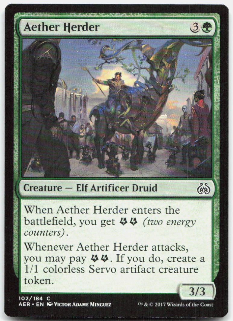 Aether Herder NM C Aether Revolt 102