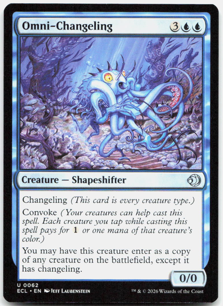 Omni-Changeling NM U Lorwyn Eclipsed 62