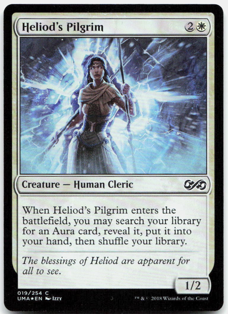 Heliod's Pilgrim NM Foil C Ultimate Masters 19