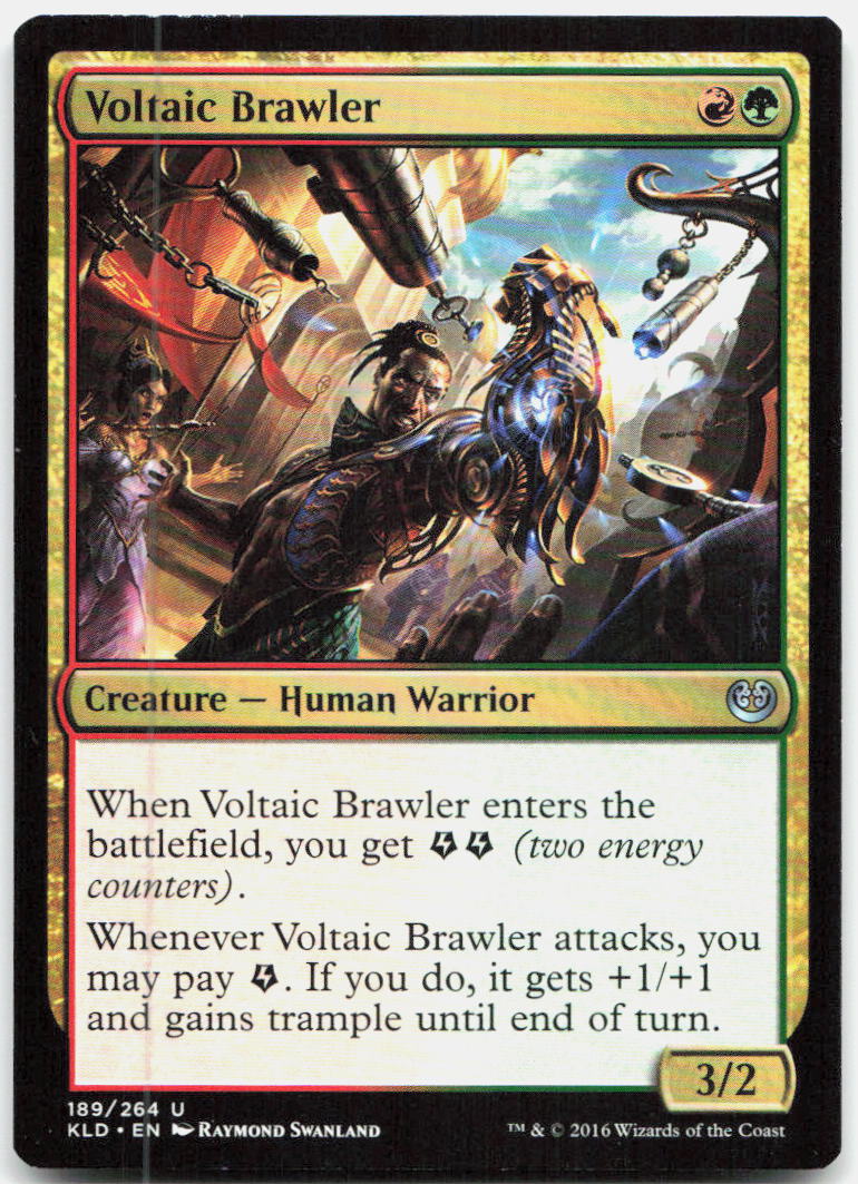 Voltaic Brawler NM U Kaladesh 189