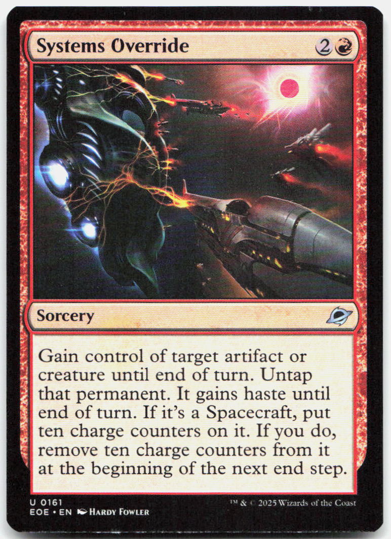 Systems Override NM U Edge of Eternities 161