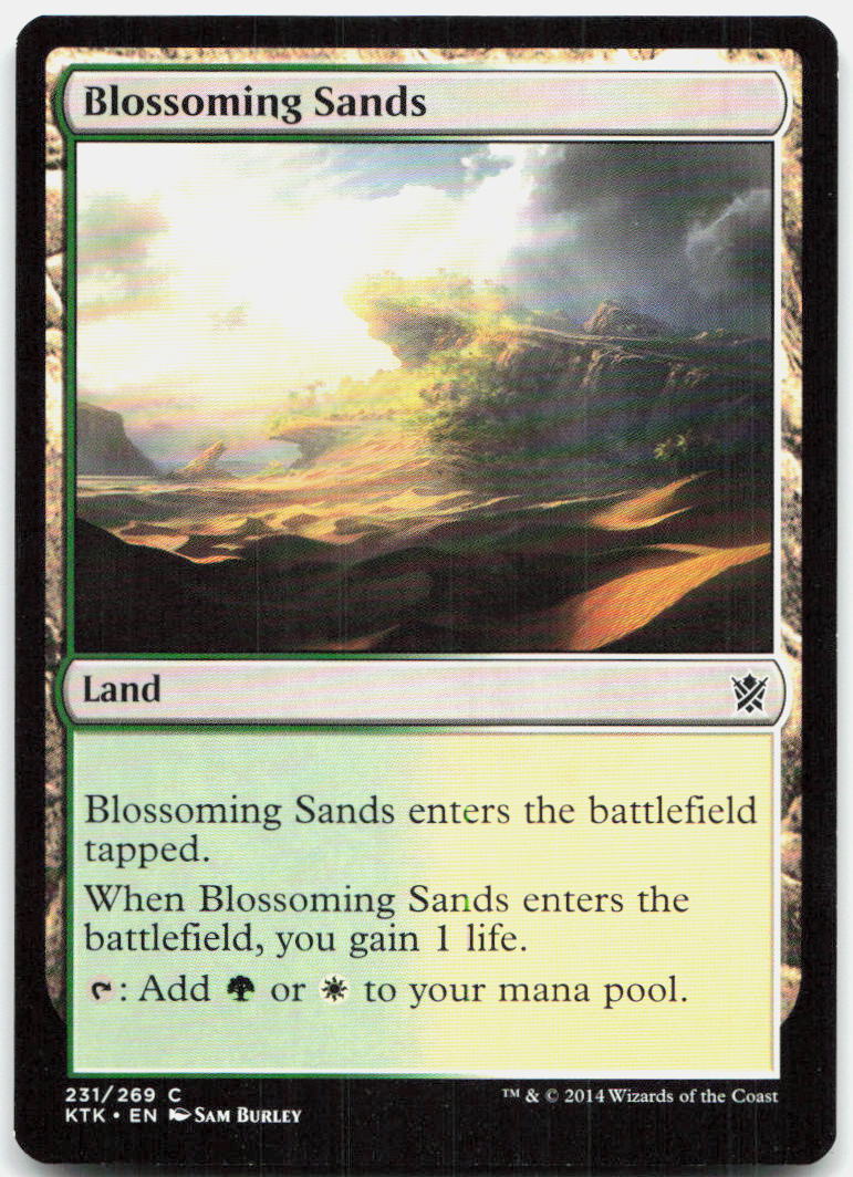 Blossoming Sands NM C Khans of Tarkir 231