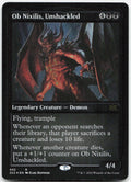 Ob Nixilis, Unshackled (Foil Etched) NM Foil R Double Masters 2022 442
