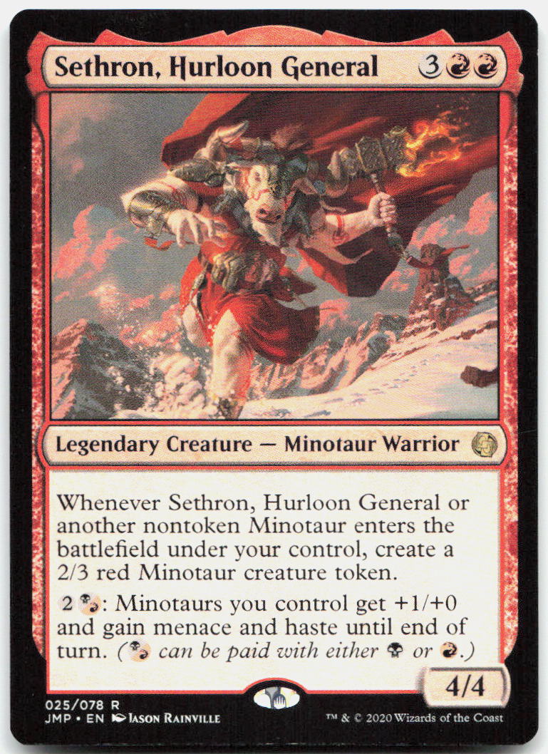 Sethron, Hurloon General NM R Jumpstart 25
