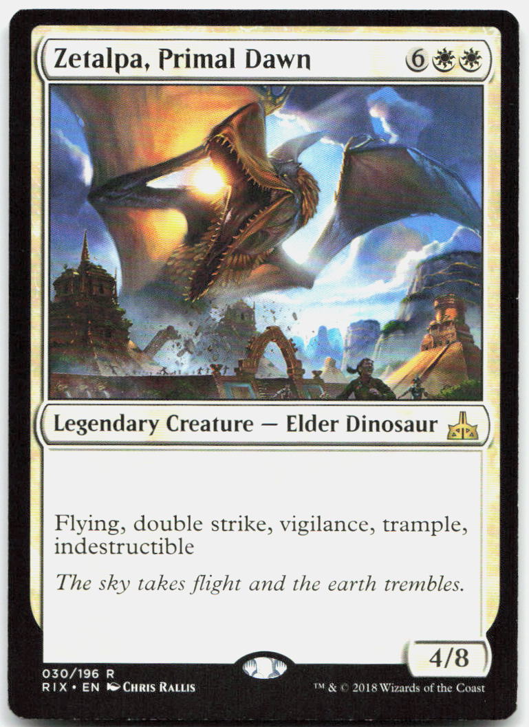 Zetalpa, Primal Dawn NM R Rivals of Ixalan 30