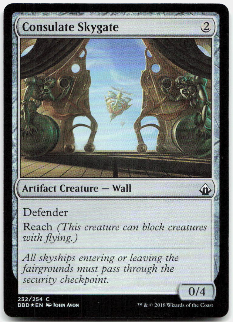 Consulate Skygate NM Foil C Battlebond 232