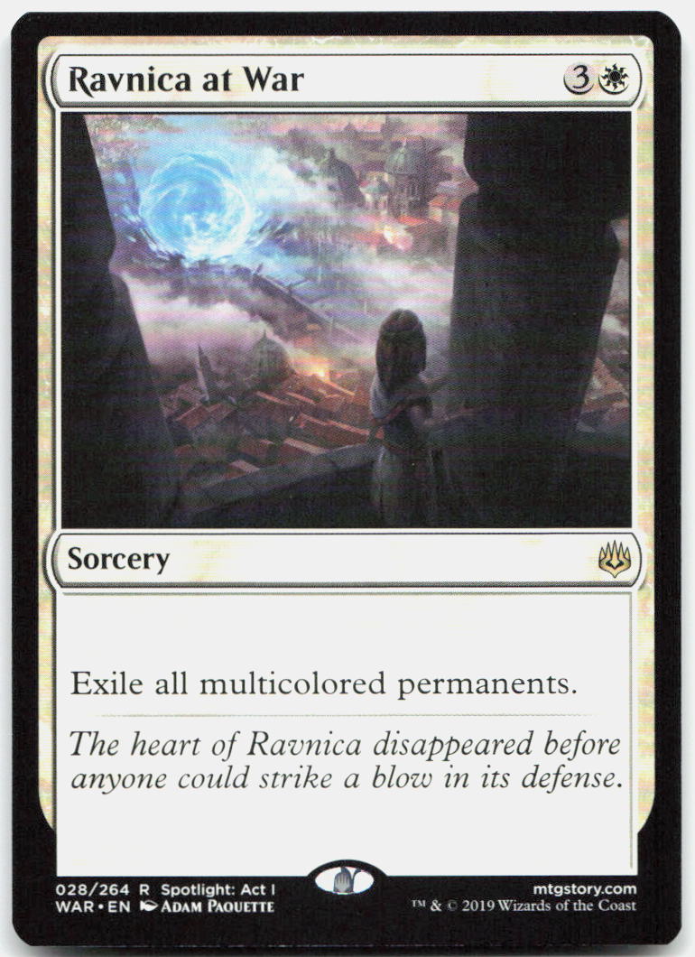 Ravnica at War NM R War of the Spark 28