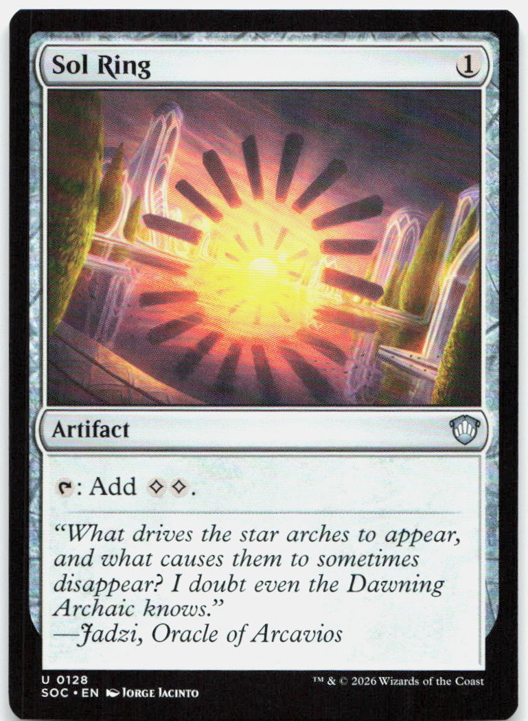 Sol Ring NM U Commander: Secrets of Strixhaven 128