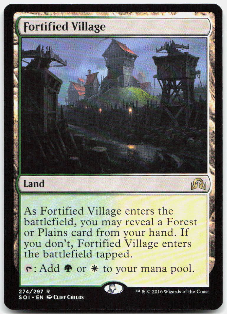 Fortified Village NM R Shadows over Innistrad 274