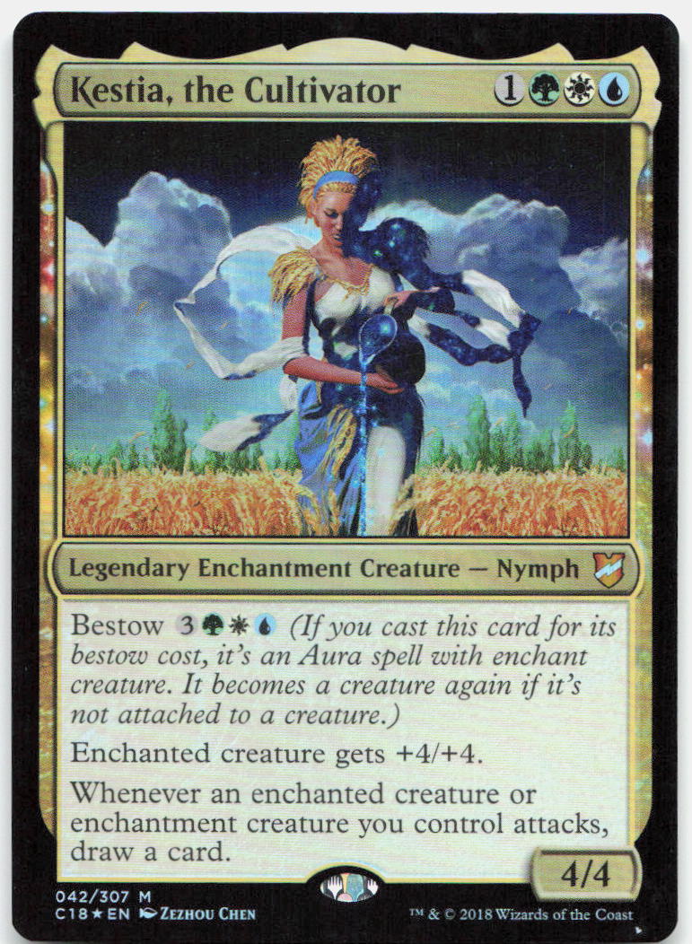 Kestia, the Cultivator NM Foil M Commander 2018 42
