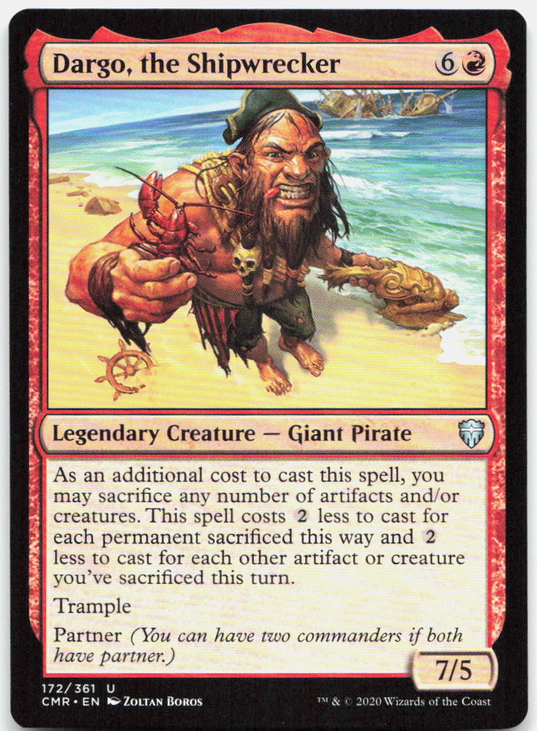 Dargo, the Shipwrecker NM U Commander Legends 172