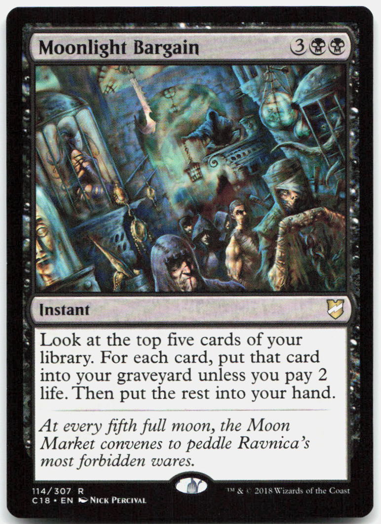 Moonlight Bargain NM R Commander 2018 114