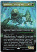 Rendmaw, Creaking Nest (Borderless) NM Foil M : Duskmourn: House of Horror 5
