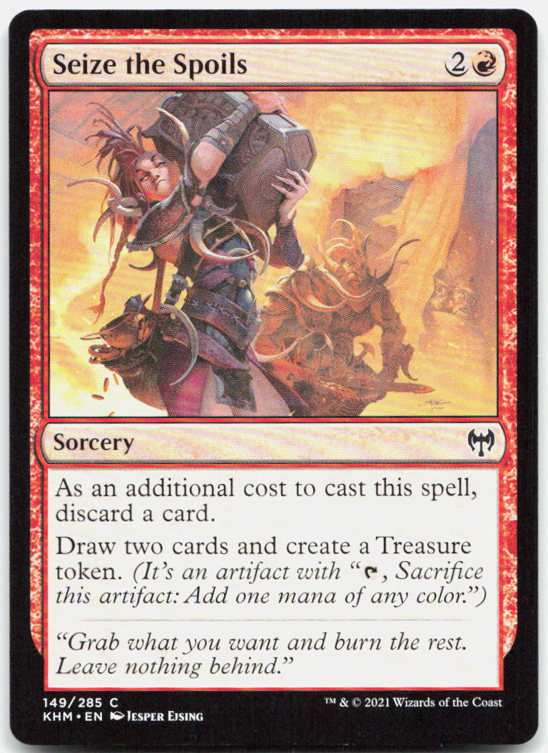 Seize the Spoils NM C Kaldheim 149