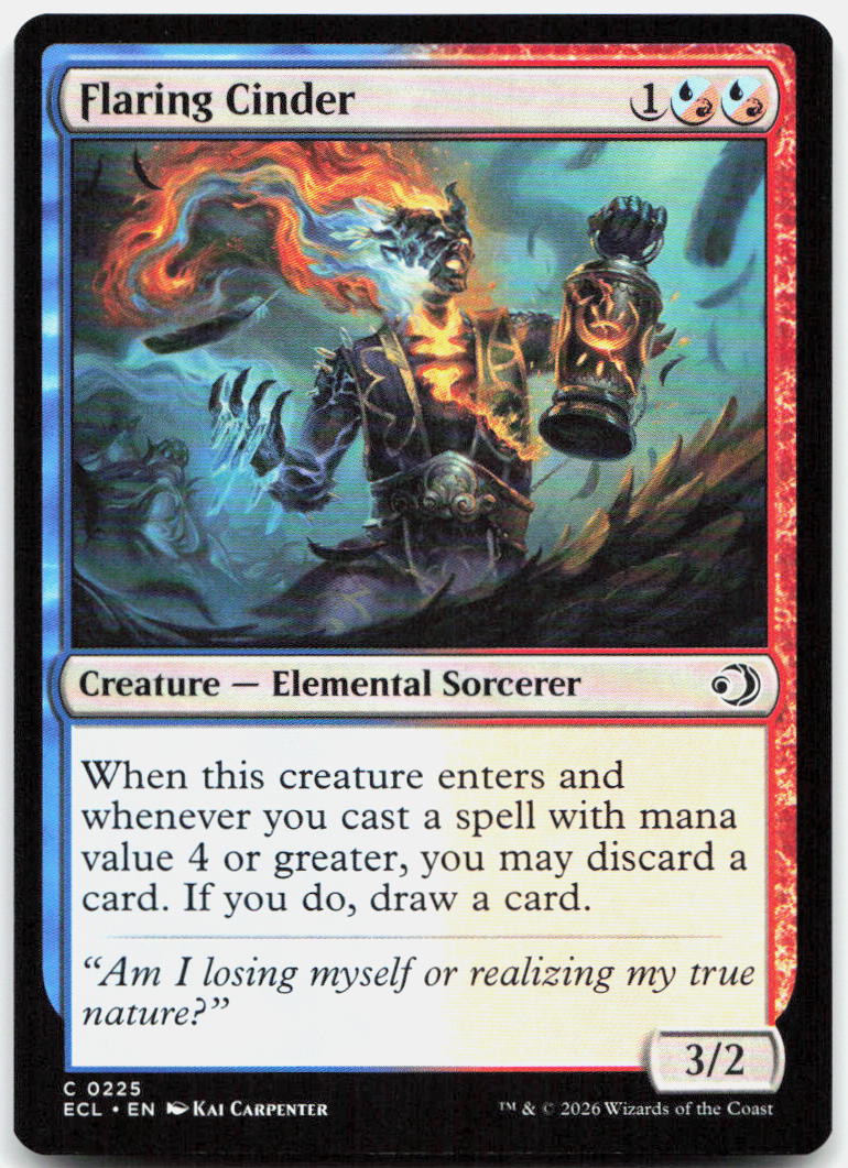 Flaring Cinder NM C Lorwyn Eclipsed 225