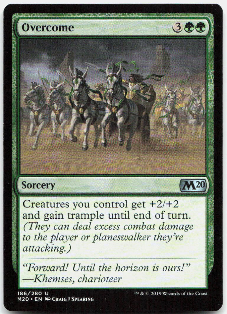Overcome NM U Core Set 2020 186