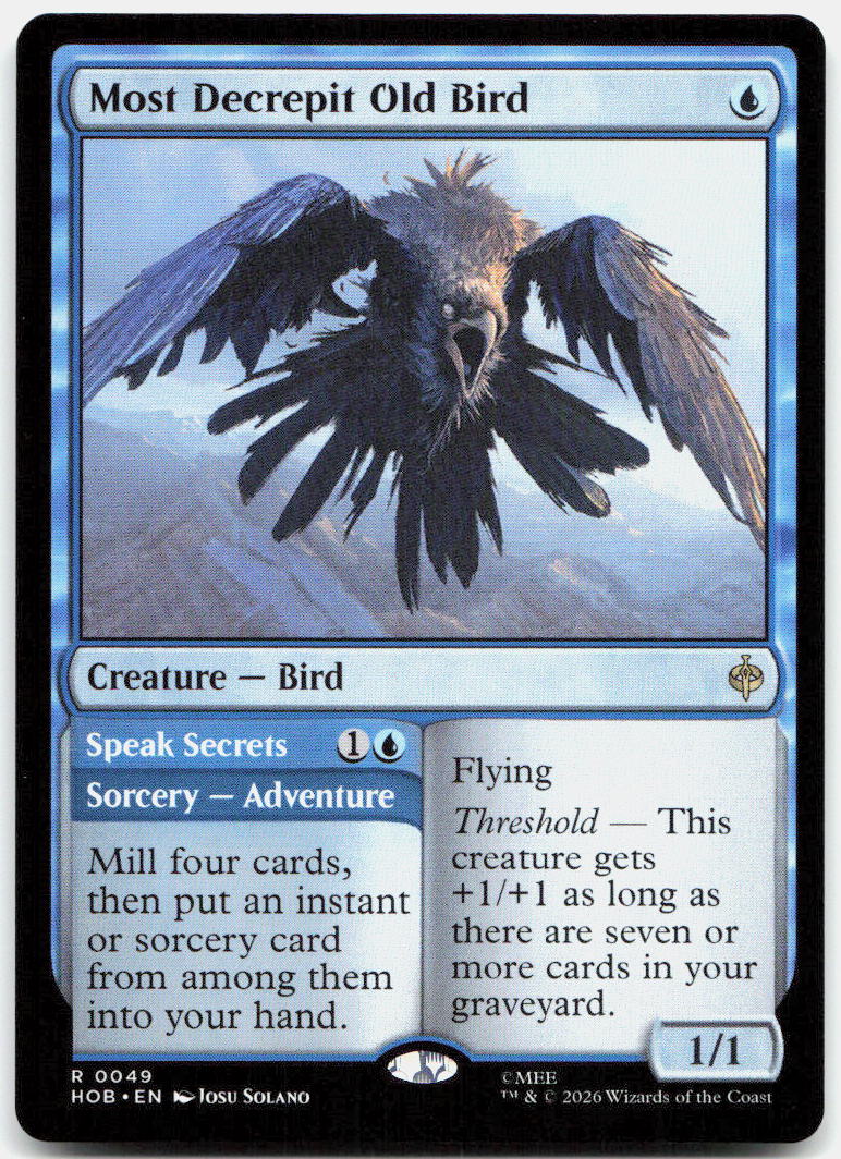 Most Decrepit Old Bird NM R The Hobbit 49