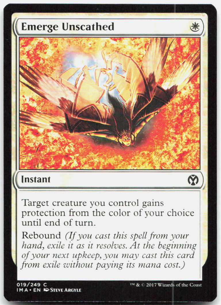 Emerge Unscathed NM C Iconic Masters 19