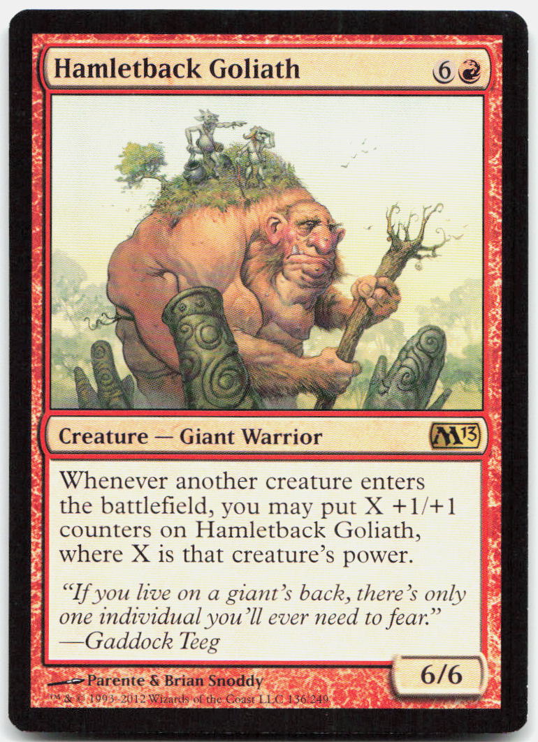 Hamletback Goliath NM R Magic 2013 (M13) 136