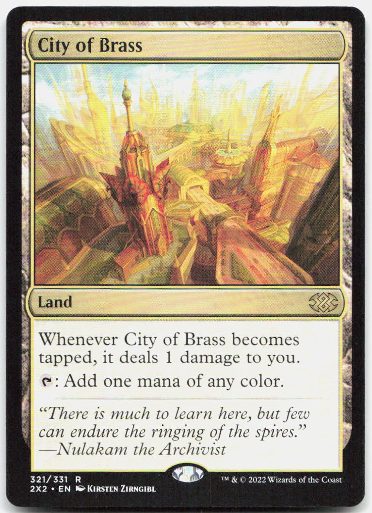 City of Brass NM R Double Masters 2022 321