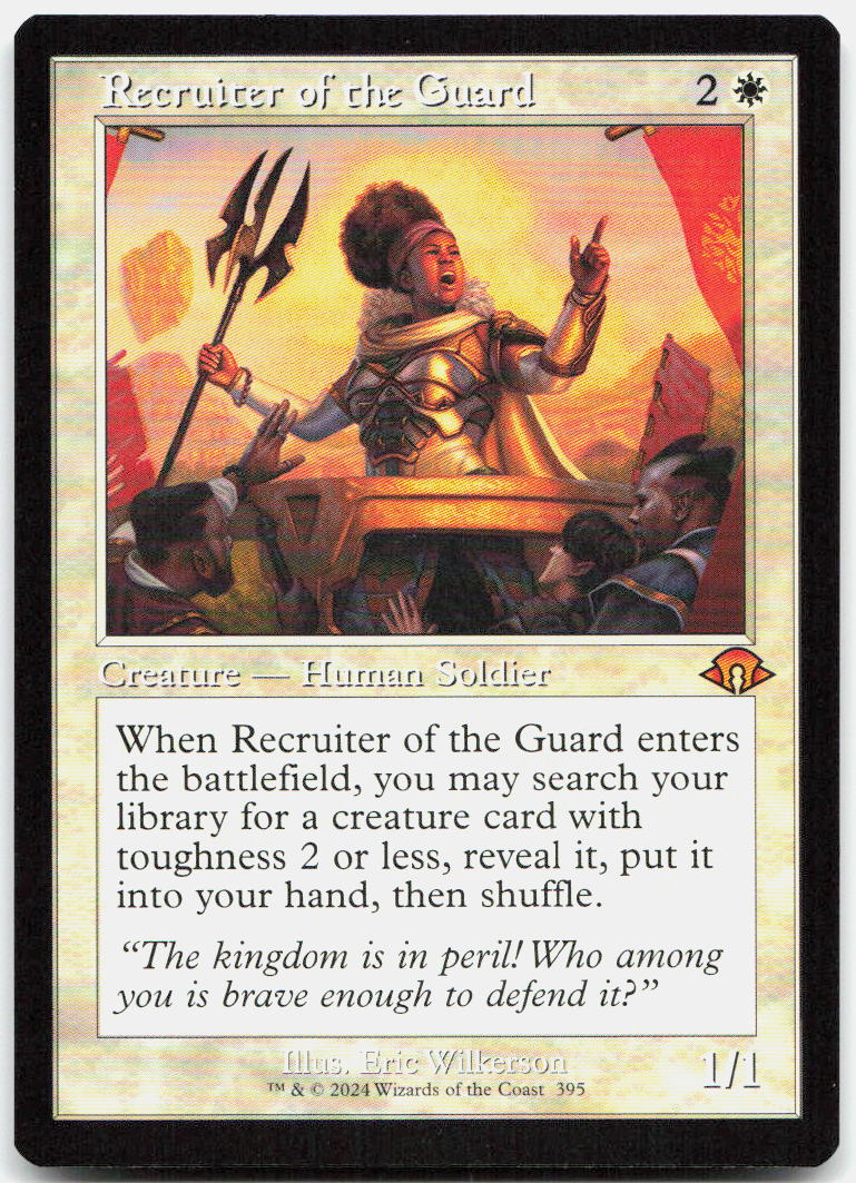 Recruiter of the Guard (Retro Frame) NM M Modern Horizons 3 395