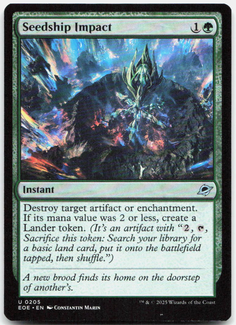 Seedship Impact NM U Edge of Eternities 205