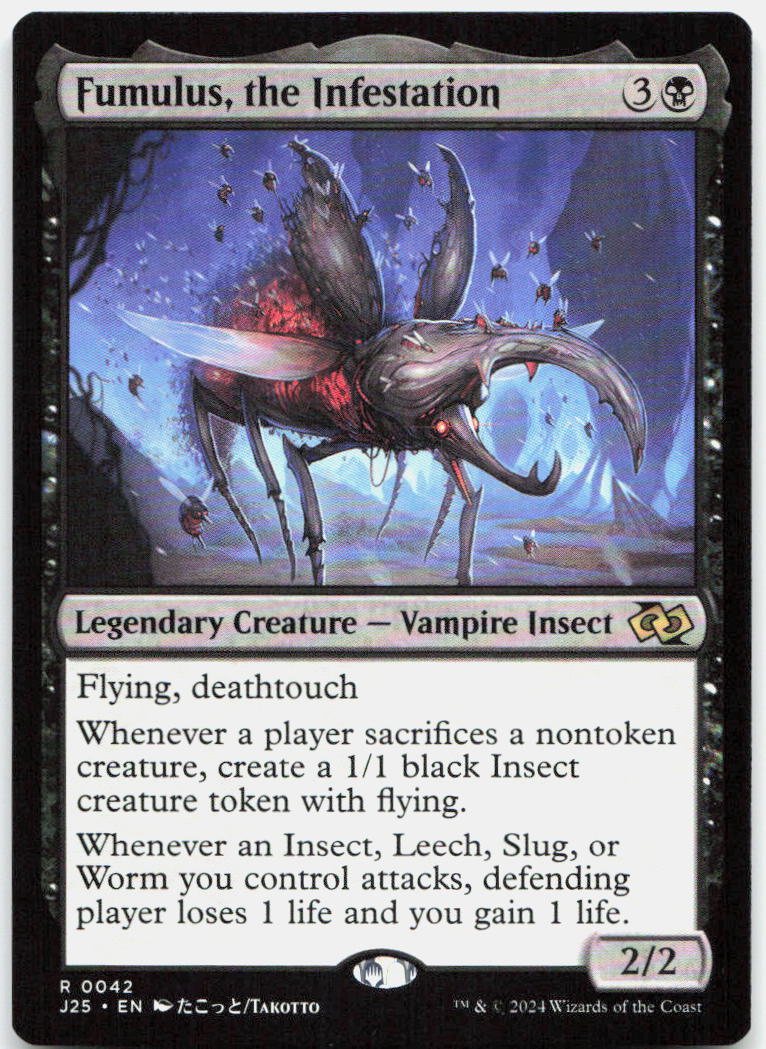 Fumulus, the Infestation (Anime) NM R Foundations Jumpstart 42