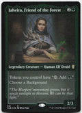 Jaheira, Friend of the Forest (Foil Etched) NM R  Battle for Baldur's Gate 518