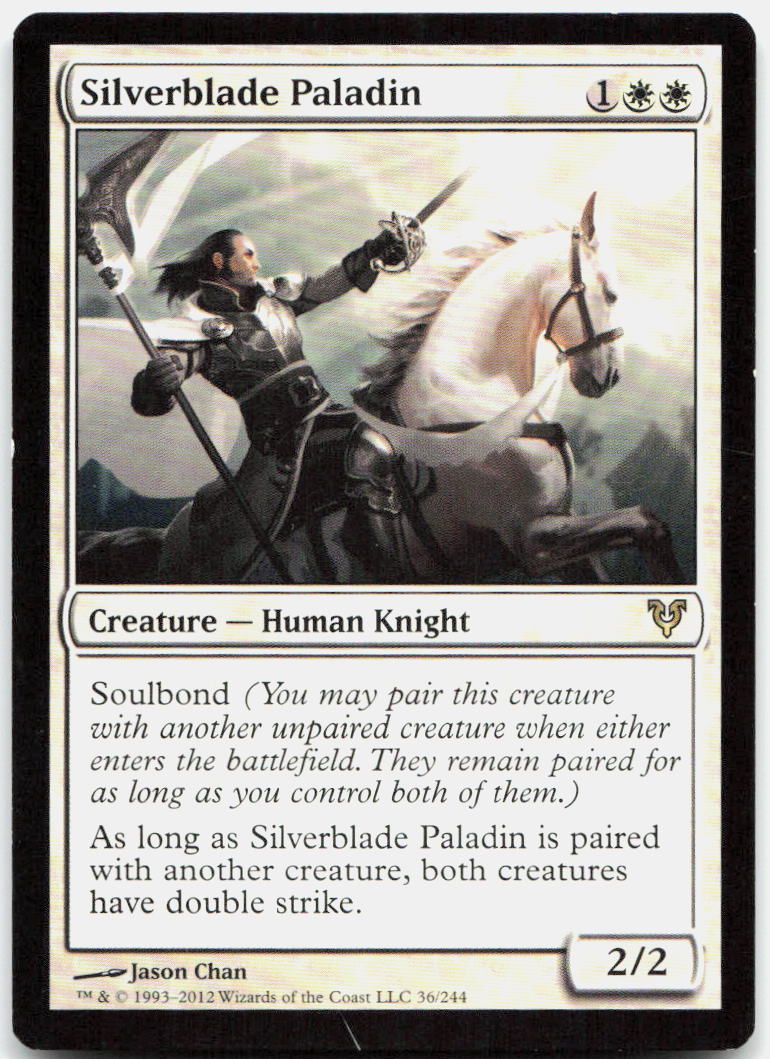 Silverblade Paladin NM R Avacyn Restored 36
