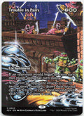 Trouble in Pairs (Borderless) NM M Teenage Mutant Ninja Turtles Source Material