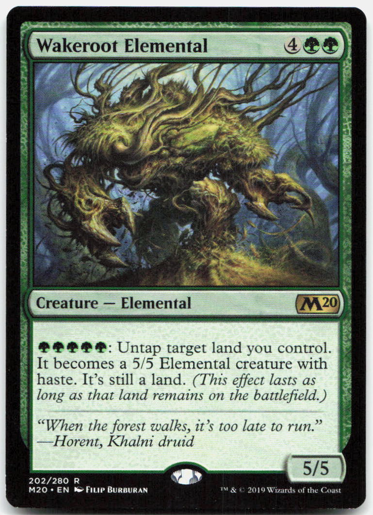 Wakeroot Elemental NM R Core Set 2020 202