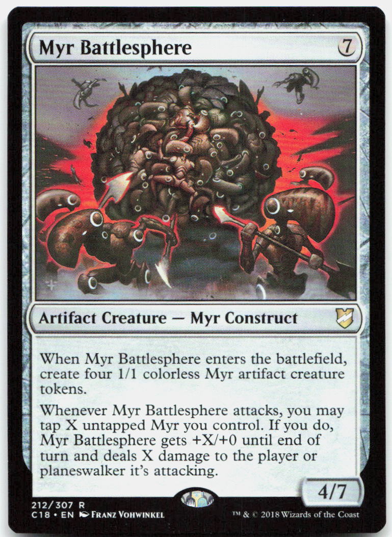 Myr Battlesphere NM R Commander 2018 212