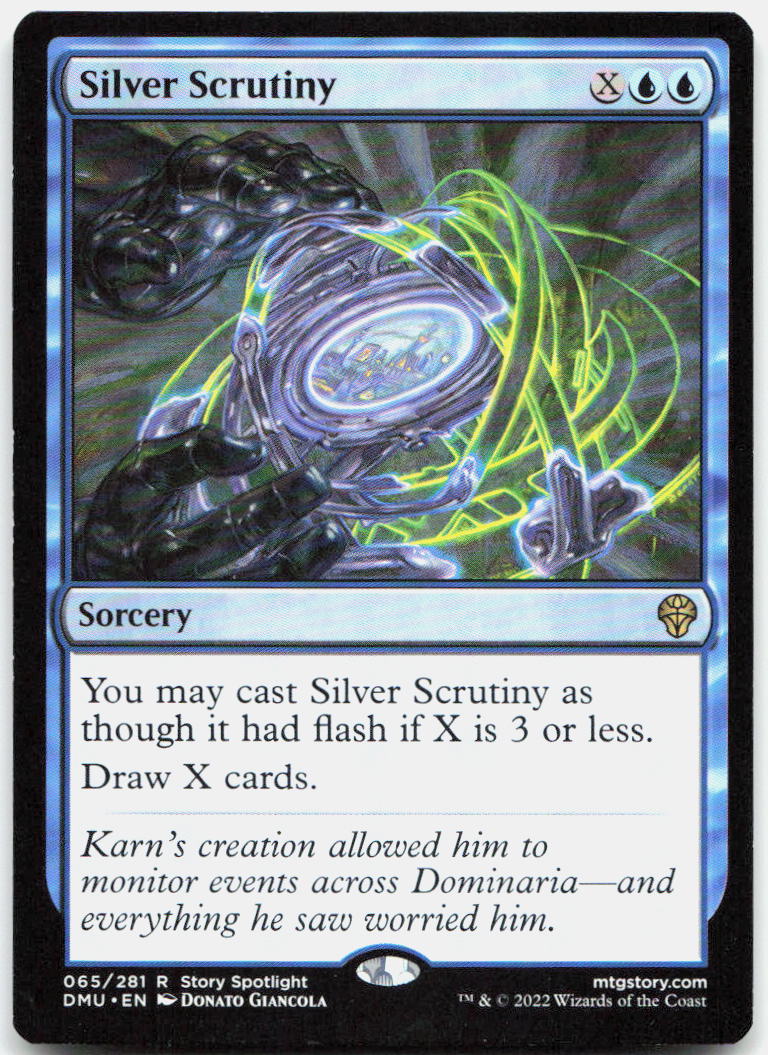 Silver Scrutiny NM R Dominaria United 65