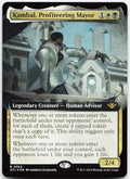 Kambal, Profiteering Mayor (Extended Art) NM Foil R Outlaws of Thunder Junction