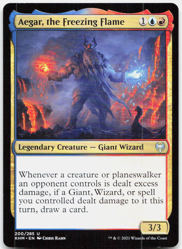 Aegar, the Freezing Flame NM U Kaldheim 200