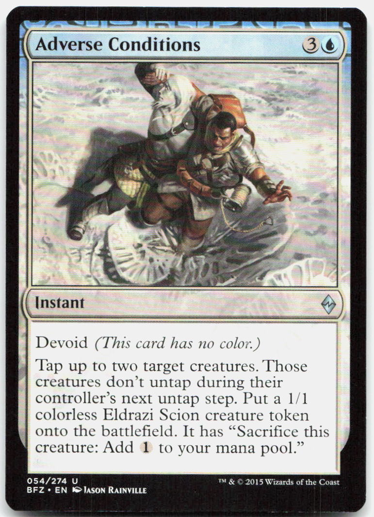 Adverse Conditions NM U Battle for Zendikar 54